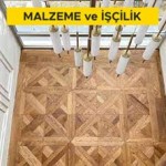 Lamine parke döşeme kaplaması yapılması (süpürgelik dahil) (Malzeme Dahil) Lamine parke döşeme kaplaması yapılması (süpürgelik dahil) (Malzeme Dahil)