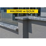 3 cm kalınlığında renkli mermer levha ile harpuşta yapılması (3cmx30-40- 50cmxserbest boy) (honlu ve cilalı hariç her türlü yüzey işlemli) (Malzeme Dahil) 3 cm kalınlığında renkli mermer levha ile harpuşta yapılması (3cmx30-40- 50cmxserbest boy) (honlu ve cilalı hariç her türlü yüzey işlemli) (Malzeme Dahil)