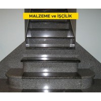 Renkli mermer levha ile merdiven basamağı kaplaması yapılması (basamak 3 cm, rıht 2 cm kalınlığında) (honlu ve cilalı hariç her türlü yüzey işlemli) (Malzeme Dahil) Renkli mermer levha ile merdiven basamağı kaplaması yapılması (basamak 3 cm, rıht 2 cm kalınlığında) (honlu ve cilalı hariç her türlü yüzey işlemli) (Malzeme Dahil)