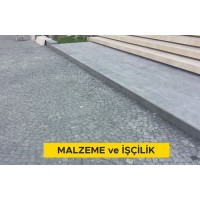 Doğal granit parke taşı (10 x 10 x 10 cm) ile döşeme kaplaması yapılması (yol, meydan, park, kaldırım ve benzeri yerlerde) (Malzeme Dahil)