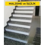 3 cm kalınlığındaki bulancak füme granit ile döşeme kaplaması yapılması (Malzeme Dahil)