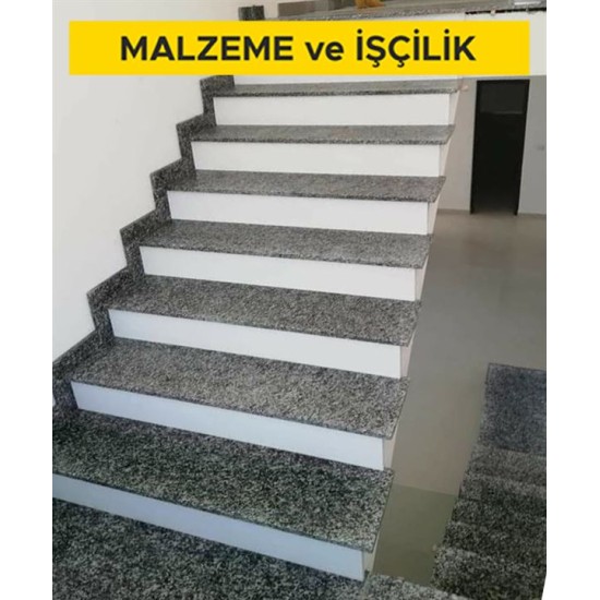 3 cm kalınlığındaki bulancak füme granit ile döşeme kaplaması yapılması (Malzeme Dahil)