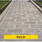 Doğal andezit parke taşı (10 x 10 x 10 cm) ile döşeme kaplaması yapılması (yol, meydan, park, kaldırım ve benzeri yerlerde) (Malzeme Hariç) (İşçilik)