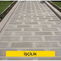 Doğal andezit parke taşı (10 x 10 x 10 cm) ile döşeme kaplaması yapılması (yol, meydan, park, kaldırım ve benzeri yerlerde) (Malzeme Hariç) (İşçilik)