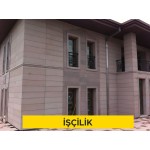 3 cm kalınlığında andezit levha ile duvar kaplaması yapılması (30cmxserbest boy) (Malzeme Hariç) (İşçilik) 3 cm kalınlığında andezit levha ile duvar kaplaması yapılması (30cmxserbest boy) (Malzeme Hariç) (İşçilik)