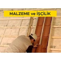 Üst ve alt kiremit (alaturka) ile çatı örtüsü yapılması (Sızdırmazlık Sınıfı: Grup 1) (150 donma-çözülme çevrimine dayanıklı) (3 Latalı sistem) (Malzeme Dahil) Üst ve alt kiremit (alaturka) ile çatı örtüsü yapılması (Sızdırmazlık Sınıfı: Grup 1) (150 donma-çözülme çevrimine dayanıklı) (3 Latalı sistem) (Malzeme Dahil)