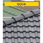 Demir oksit boyalı beton kiremitler ile çatı örtüsü yapılması (çift latalı sistem) (Malzeme Hariç) (İşçilik) Demir oksit boyalı beton kiremitler ile çatı örtüsü yapılması (çift latalı sistem) (Malzeme Hariç) (İşçilik)