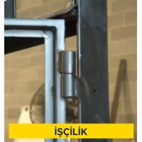 Kare ve dikdörtgen profillerle pencere ve kapı yapılması ve yerine konulması (Malzeme Hariç) (İşçilik)