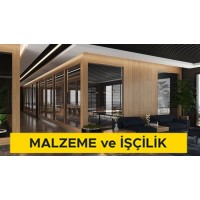 Ahşaptan iç camekan yapılması ve yerine konulması (Malzeme Dahil)