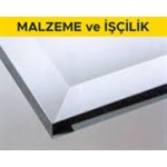 Laminat kaplamalı, iki yüzü odun lifinden yapılmış levhalarla (mdf) presli, kraft dolgulu iç kapı kanadı yapılması, yerine takılması (Malzeme Dahil) Laminat kaplamalı, iki yüzü odun lifinden yapılmış levhalarla (mdf) presli, kraft dolgulu iç kapı kanadı yapılması, yerine takılması (Malzeme Dahil)