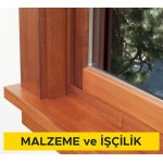 Ahşap doğramaya çıta ile 3+3 mm kalınlıkta 16 mm ara boşluklu çift camlı pencere ünitesi takılması (Malzeme Dahil) Ahşap doğramaya çıta ile 3+3 mm kalınlıkta 16 mm ara boşluklu çift camlı pencere ünitesi takılması (Malzeme Dahil)