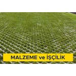 10 cm yüksekliğinde normal çimentolu buhar kürlü beton çim taşı ile döşeme kaplaması yapılması (her ebat, renk ve desende) (Malzeme Dahil) 10 cm yüksekliğinde normal çimentolu buhar kürlü beton çim taşı ile döşeme kaplaması yapılması (her ebat, renk ve desende) (Malzeme Dahil)