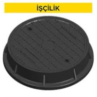 Çelik donatılı polimer esaslı kompozit rögar kapağı temini ve yerine konulması (kapak net açıklığı minumum 600 mm) (Malzeme Hariç) (İşçilik)