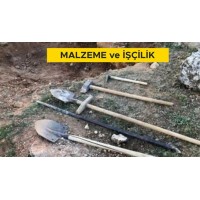 El ile yumuşak toprak kazılması (gevşek ve bitkisel toprak, gevşek silt, kum ve benzeri zeminler) (Malzeme Dahil)