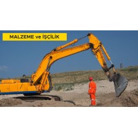 Makine ile patlayıcı madde kullanılarak sert kaya kazılması (Serbest kazı) (Malzeme Dahil)