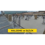 Ø 80 cm çapında, C 25/30 basınç dayanımında yerinde dökme betonarme fore kazık yapılması (18,01 m ile 36,00 m arası, 36,00 m dahil ) (Malzeme Dahil)