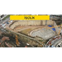 Dikey basınç değeri 1-20 Mpa arası zemin için, hidrofreze makinesi ile, hertürlü ölçüde, C30/35 basınç dayanımımda yerinde dökme beton ile diyafram duvar yapılması (72,00 m üzeri) (Malzeme Hariç) (İşçilik) Dikey basınç değeri 1-20 Mpa arası zemin için, hidrofreze makinesi ile, hertürlü ölçüde, C30/35 basınç dayanımımda yerinde dökme beton ile diyafram duvar yapılması (72,00 m üzeri) (Malzeme Hariç) (İşçilik)