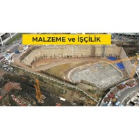 Dikey basınç değeri 60 Mpa ve üzeri zemin için, hidrofreze makinesi ile, hertürlü ölçüde, C30/35 basınç dayanımımda yerinde dökme beton ile diyafram duvar yapılması (0,00 - 36,00 m arası, 36,00 m dahil) (Malzeme Dahil) Dikey basınç değeri 60 Mpa ve üzeri zemin için, hidrofreze makinesi ile, hertürlü ölçüde, C30/35 basınç dayanımımda yerinde dökme beton ile diyafram duvar yapılması (0,00 - 36,00 m arası, 36,00 m dahil) (Malzeme Dahil)