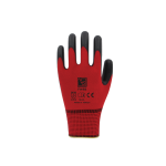 Fawori Boya - FWR5 Nitril Eldiven - Kırmızı/Siyah (Numarası: 9)