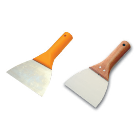 Fawori Boya - Spatula (Ahşap Saplı) (Uzunluk: 14 cm)