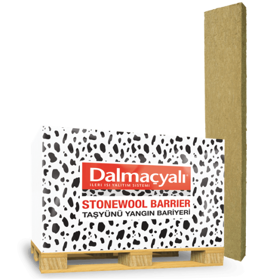 Filli Boya Dalmaçyalı - Stonewool Barrier Taşyünü Yangın Bariyeri - Kalınlık: 6 cm