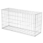 Gözenek Açıklığı 100 x 120 mm, Gözenek Teli Ø 2,7 mm, Kenar Teli Ø 3,4 mm, (2x1x1 mt boyutlarında) gabyon (gabion) sepet (Galvaniz kaplı) Gözenek Açıklığı 100 x 120 mm, Gözenek Teli Ø 2,7 mm, Kenar Teli Ø 3,4 mm, (2x1x1 mt boyutlarında) gabyon (gabion) sepet (Galvaniz kaplı)