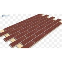 Beyaz Renkte, 16-30 mm Kalınlıkta, Yüzey Alanı > 0.15 m² Giydirme Cephe Tuğlası