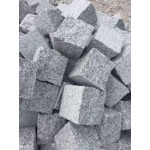 Granit parke taşı (10 x 10 x 10 cm) doğal parke taşı (Doğal kırma küp taş, en x boy x yükseklik)