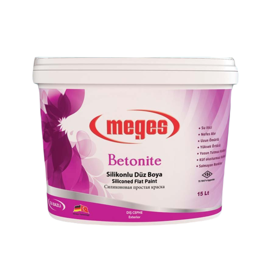 Meges Boya - Betonite Silikonlu Dış Cephe Boyası