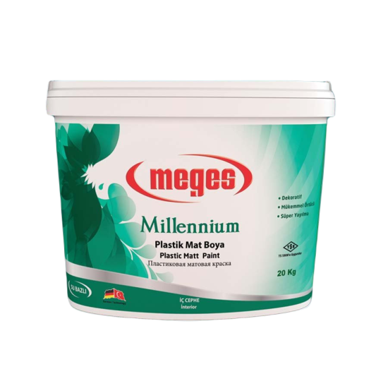 Meges Boya - Millennium Plastik Boya - Mat İç Cephe Boyası