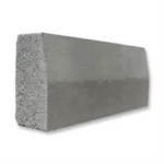 50 x 20 x 10 cm normal çimentolu beton bordür, Karakterislik eğilme dayanımı ≥ 3,5 Mpa