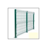 2,43 mt yüksekliğinde 4 bükümlü, Sıcak daldırma galvaniz üzeri, Elektrostatik polyester toz boyalıpanel halinde tel çit (Göz Aralığı 55x200 mm / Ø4,5 mm Telden İmal Edilmiş / Bükümlerinde "W" Şeklinde Dışa ve İçe Kavis Bulunan, Büküm Noktalarınd 2,43 mt yüksekliğinde 4 bükümlü, Sıcak daldırma galvaniz üzeri, Elektrostatik polyester toz boyalıpanel halinde tel çit (Göz Aralığı 55x200 mm / Ø4,5 mm Telden İmal Edilmiş / Bükümlerinde "W" Şeklinde Dışa ve İçe Kavis Bulunan, Büküm Noktalarınd