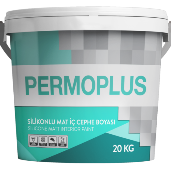 Permolit - Permoplus Silikonlu Mat İç Cephe Boyası