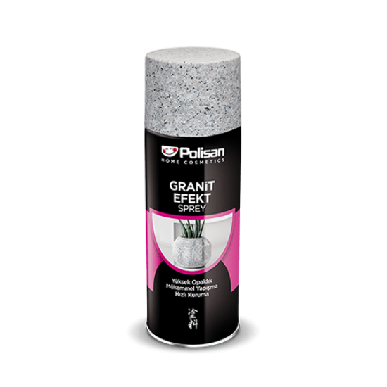 Polisan - Granit Efekt Sprey (Kum) - Sprey Boya