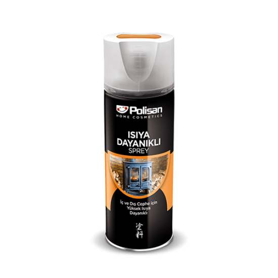 Polisan - Isıya Dayanıklı Sprey - Sprey Boya
