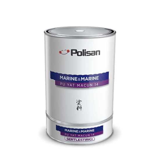 Polisan - Marine & Marine Anti-Aging Pu Macun 14 - İki Bileşenli - Yat Macunu