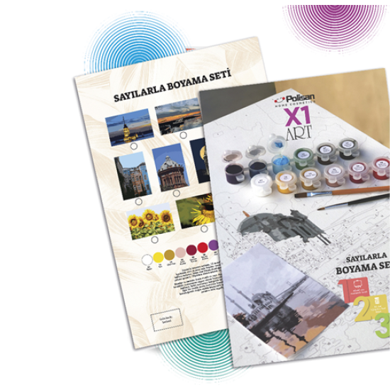 Polisan - Sayılarla Boyama Seti