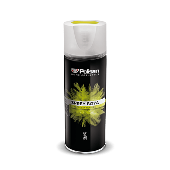 Polisan - Sprey Floresan Renkler - Sprey Boya