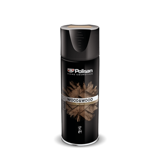 Polisan - Sprey Wood&Wood Tik Yağı - Sprey Kaplama