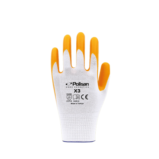 Polisan X3 Eldiven - No 10