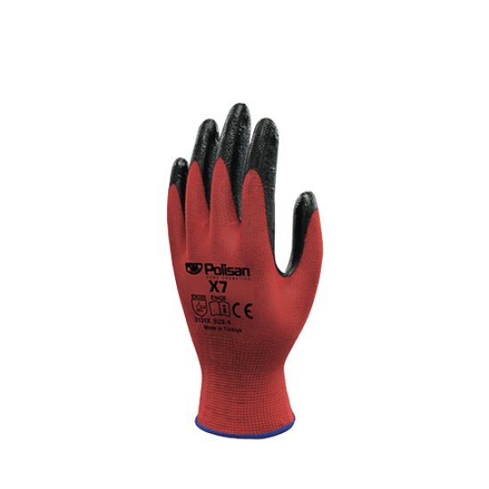 Polisan X7 Eldiven - No 9