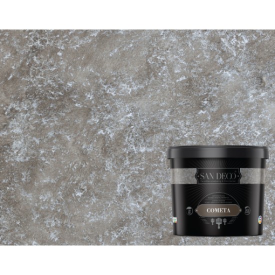 San Deco - Cometa - Akrilik Esaslı Flek Parçacıklı Dekoratif Boya