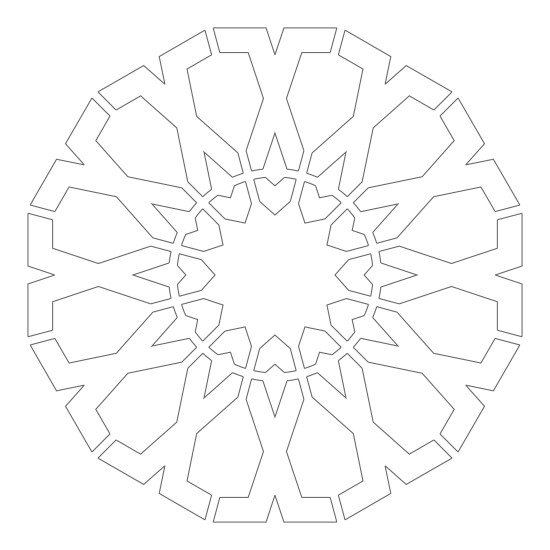 San Deco - Divan - Dekoratif Desen Kalıbı