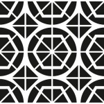 San Deco - Hexagon - Dekoratif Desen Kalıbı