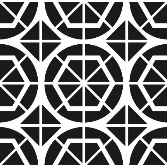 San Deco - Hexagon - Dekoratif Desen Kalıbı