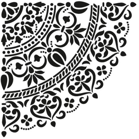 San Deco - Lace - Dekoratif Desen Kalıbı