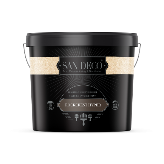 San Deco - Rockcrest Hyper - Tekstürlü Dış Cephe Boyası