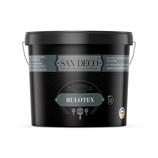San Deco - Rulotex - Elastomerik Mat Dış Cephe Boyası