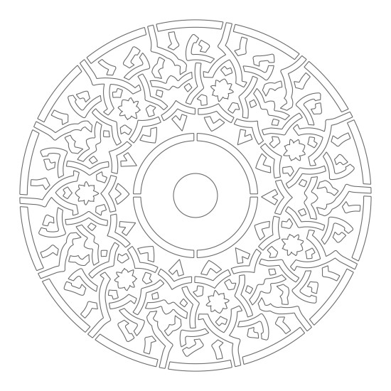 San Deco - Rumi - Dekoratif Desen Kalıbı