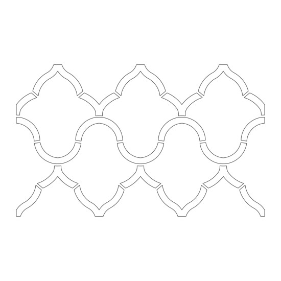 San Deco - Yolculuk - Dekoratif Desen Kalıbı